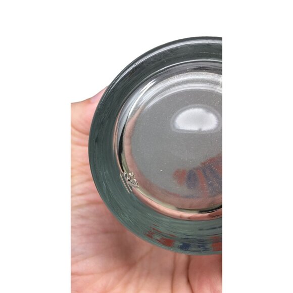 Vintage MOLSON CANADIAN Clear Glass Cup with number 32 On The Bottom - Picture 7 of 9